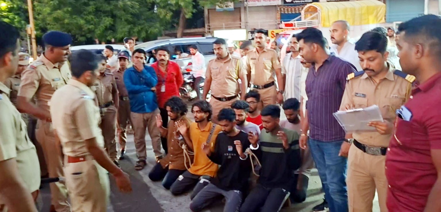 कराड पोलिसांचा हिसका, भाईगिरी करणाऱ्यांनी घेतला धसका