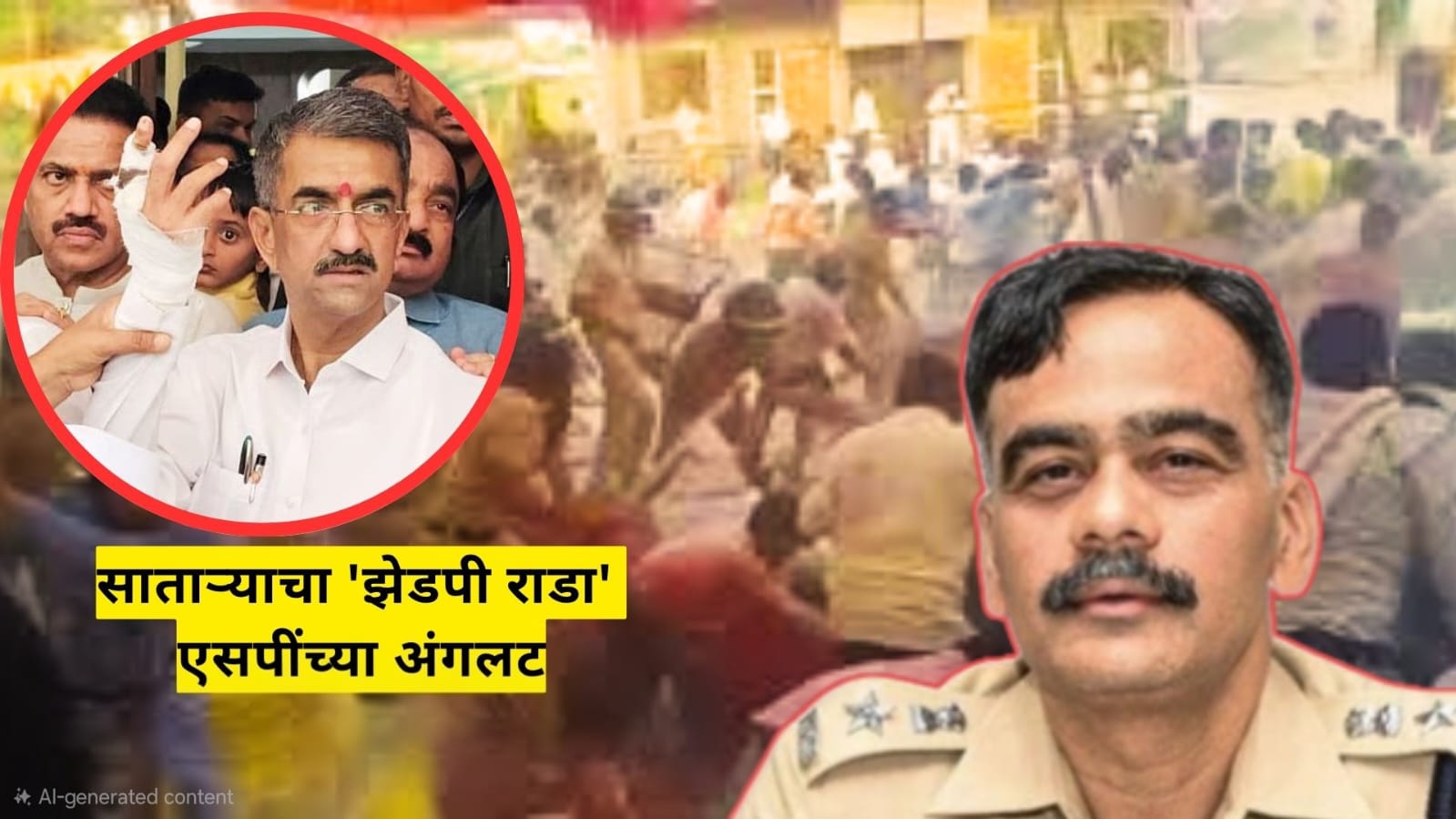 सातारा पोलीस अधीक्षक तुषार दोशी अर्जित रजेवर 