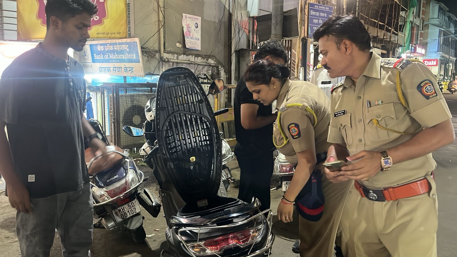 कराडात पोलिसांचा ‌‘ऑपरेशन नाकाबंदी‌’चा धडाका